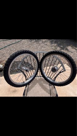 20” Haro/ARAYA 7x wheels 48H