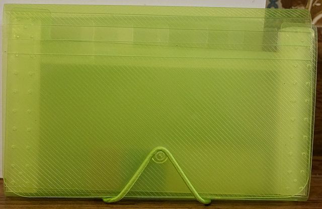 Plastic Polypropylene Accordion Expanding File