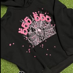 555 Pink Hoodie