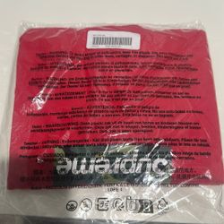 Supreme Box Logo Tee Red With Camo Sz L