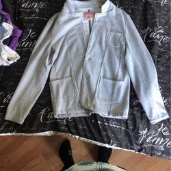 Cotton Suit Jacket XL 5$