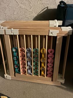 Wooden adjustable playpen