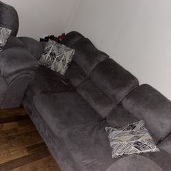 Grey Sofa & loveseat 