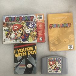 N64 Mario Party Complete 
