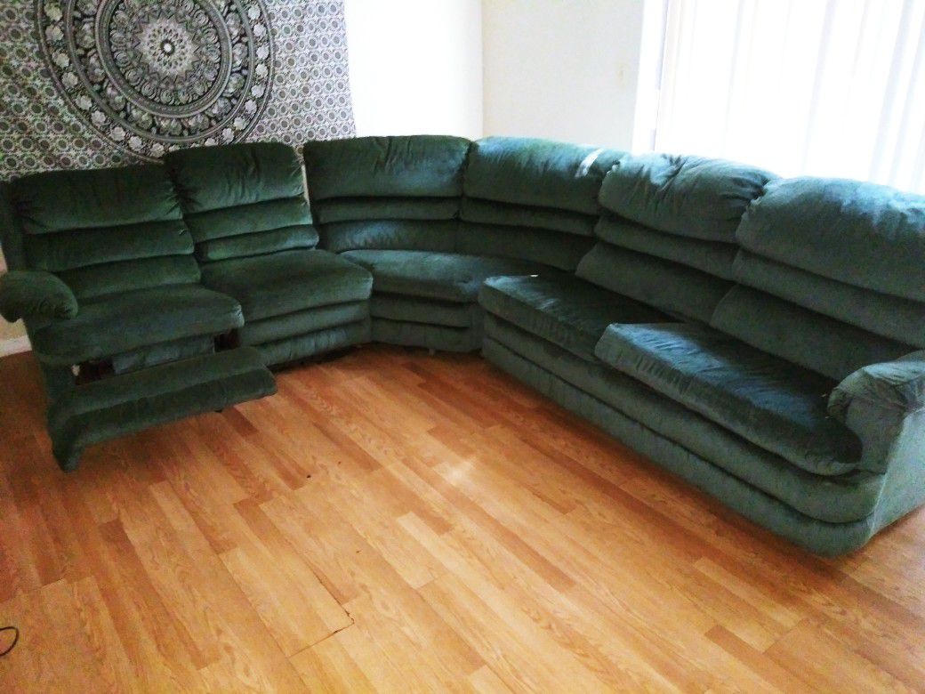 Sectional Couch with bed