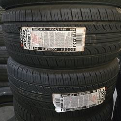 (4) 205/55r16 Yokohama Tires 205 55 16 Inch