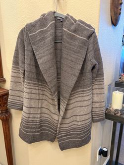 Vince Sophie Cashmere Wool Alpaca Yak Hooded Open-Front Cardigan Sweater Size XS