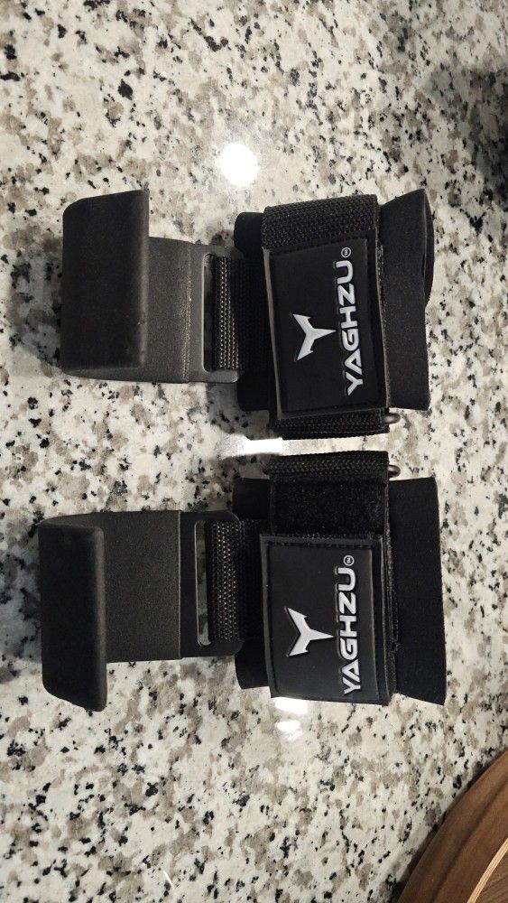 Weight Lifting Straps/hooks And Resistance Bands