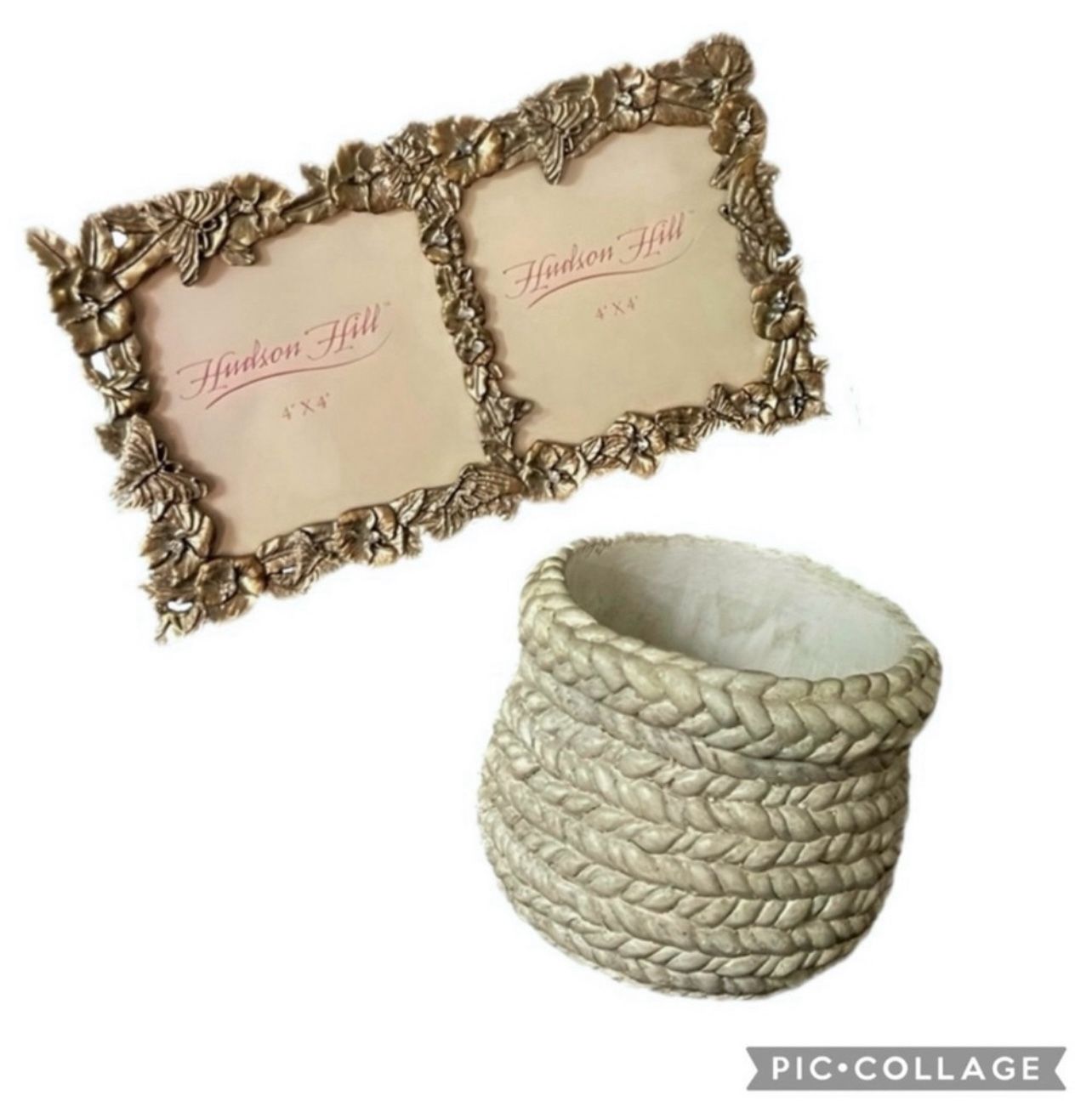Picture Frame & Candle Holder