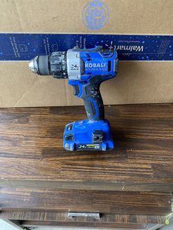 Cobalt 24 V hammer drill and battery only