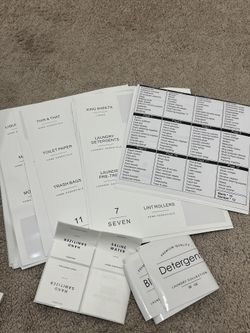 Kitchen Laundry Pantry Labels 