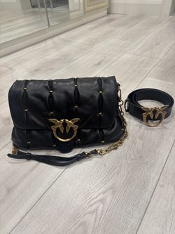 PINKO purse and belt set