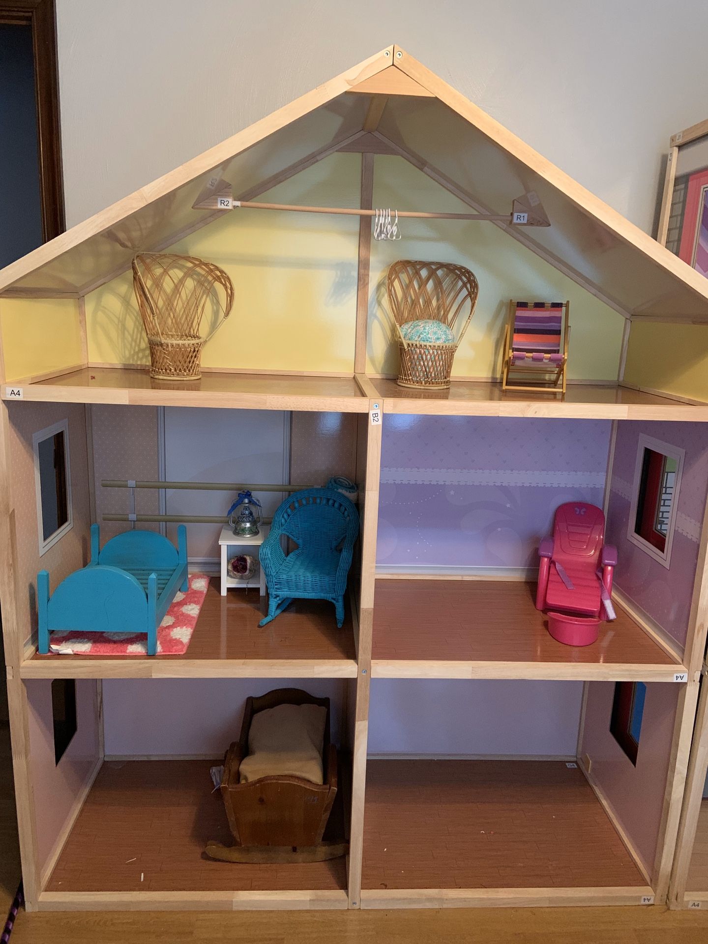 Free!!! My Girl's Dollhouse for 18" Dolls (Have two to chose from)
