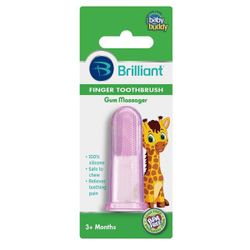 Pink Baby Buddy Finger Toothbrush 