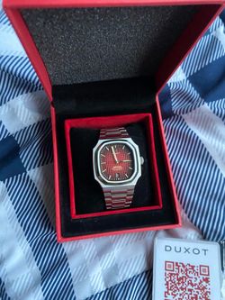 Duxot Colmar Burgundy Automatic NH35 38mm