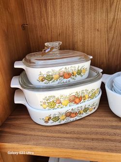 Large Lot of Corning Ware