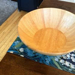 Wooden Fruit Bowl 