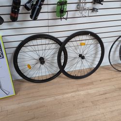 Black Fixie Single speed 700c Bike Wheels