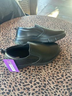 black shoes