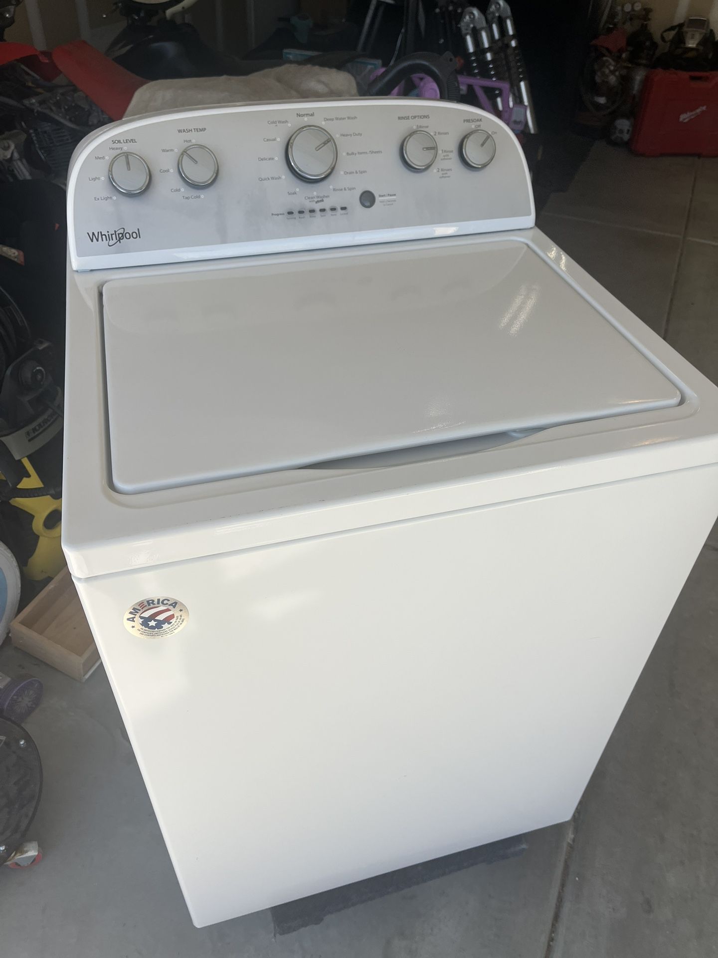 Whirlpool Washer