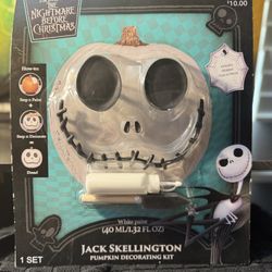 Jack Skellington pumpkin decorating kit #HalloweenDecor