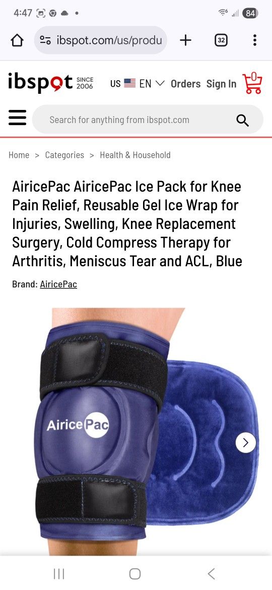 Air Ice Knee Pack
