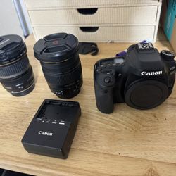 Canon 80d With Sigma 17-55mm 2.8 + Canon 10-22mm 2.5