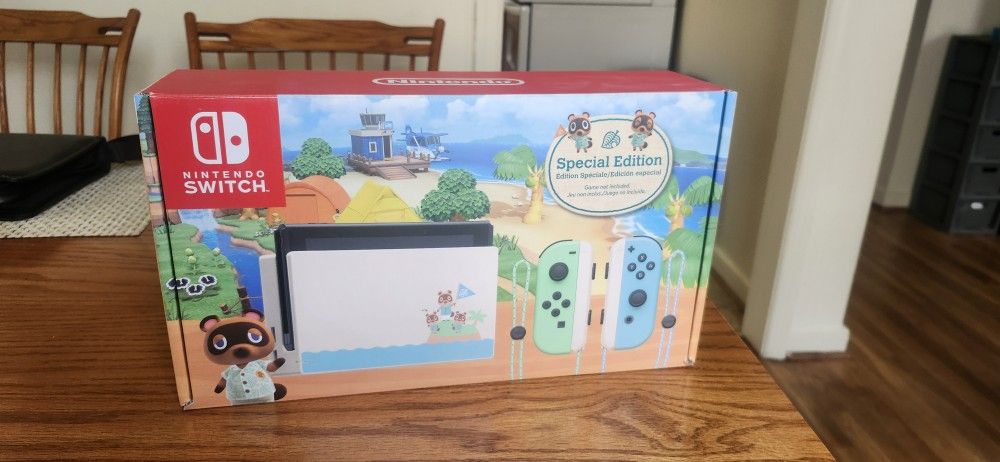 Nintendo Switch Animal Crossing Special Edition
