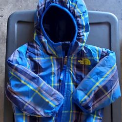 Reversible North Face Jacket. 3-6 Months.