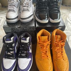 Jordan Retro 1s, 3s, & 11s Shoe Bundle