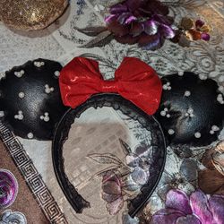 Black And Red Ears