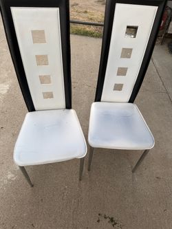 Set of 4 High-Back Dining Chairs