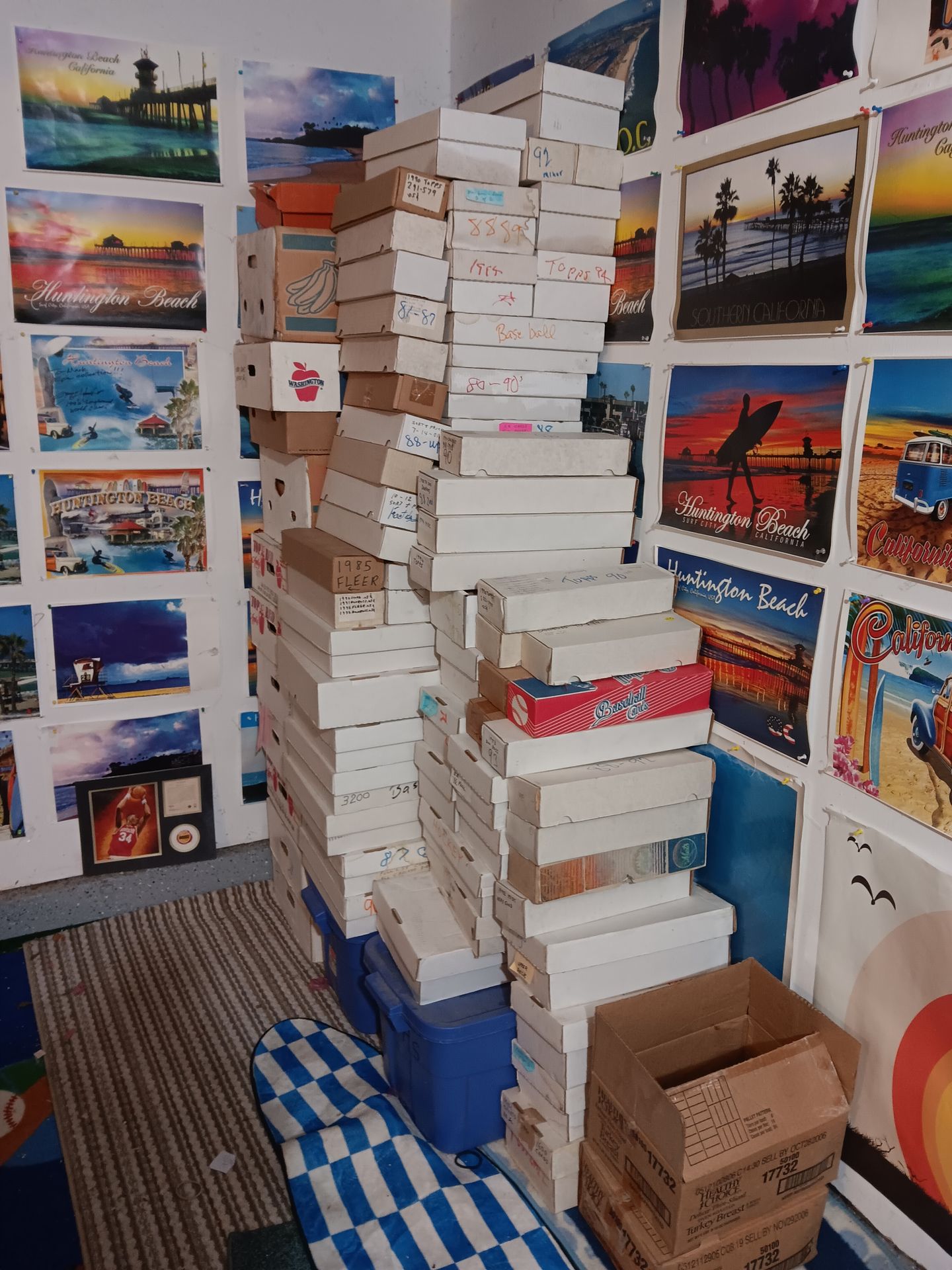 732,000 baseball cards storage Unit