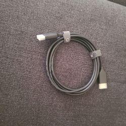 USB-C to HDMI Adapter Cable – 4K Video & Audio Support