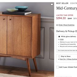 Mid Century Cabinet 