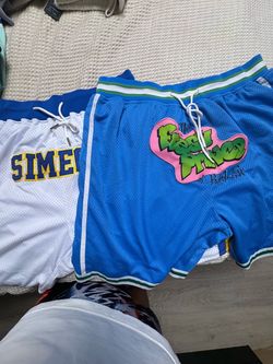 4XL 2 Lot Bundle D.Rose Fresh Prince of Bel-Air Mesh Shorts