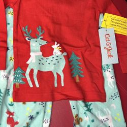 New 2pc Holiday Pjs. Size 18mos