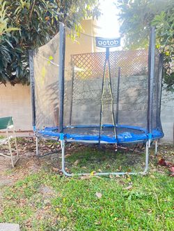 AOTOB 8FT Trampoline with Safety Net – $90 OBO