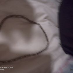 Solid Sterling Silver Beaded Necklace 