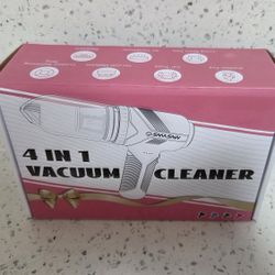 4-in-1 Small Car Vacuum Cleaner High Power Suction up to 15000PA. Blow, Inflated, Pump, Vacuum