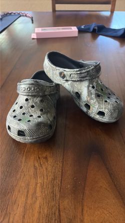 Kids Camo Crocs