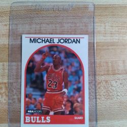 Michael Jordan Jordan 89 Hoops Basketball Card $30 Pick Up $40 Shipped Through Cash App Or Pay Pal 
