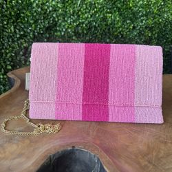 Shirlaleah Taylor Beaded Clutch Bag