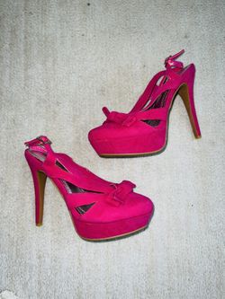 Pink Anne Michelle Heels