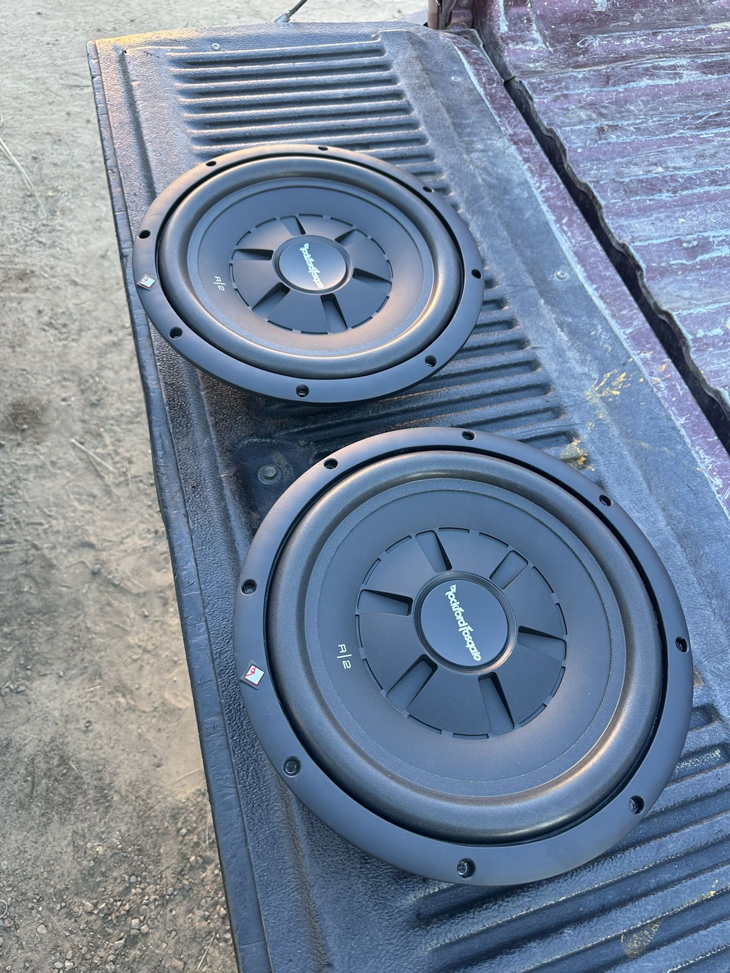 12” Shallow Subs With Box 