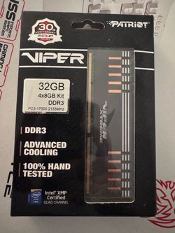 Patriot Viper Xtreme 32GB DDR3 RAM Kit