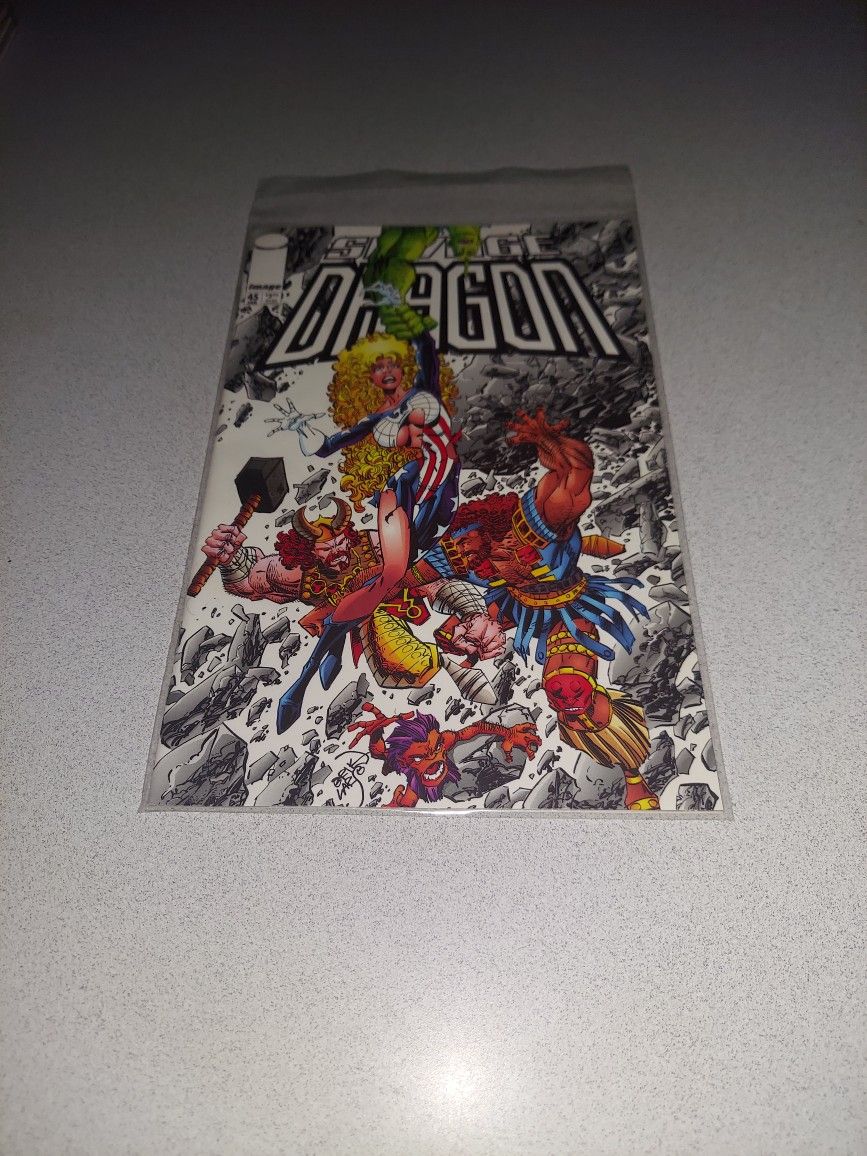 1998 SAVAGE DRAGON #45 COMIC BAGGED