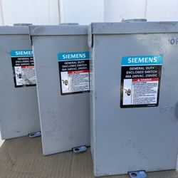 Siemens General Duty Enclosed Switch