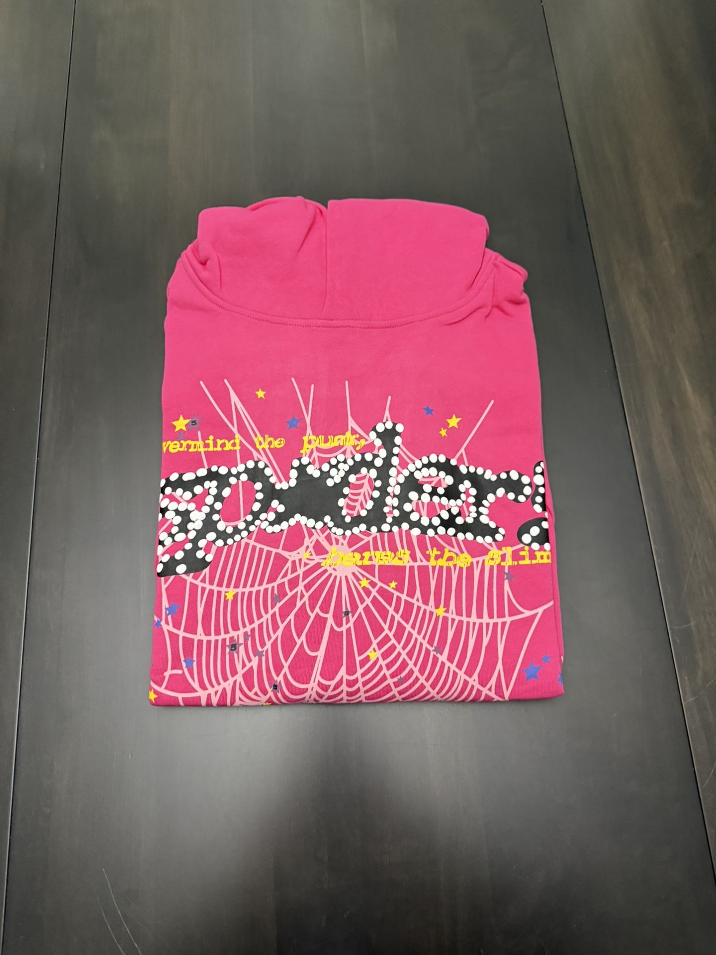 Spider Pink Hoodie – Web & Logo Design (M, L,)