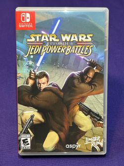 Nintendo Switch Star Wars Episode I Jedi Power Battles